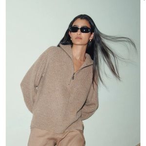 Rowie Hazelnut Knit Jumper